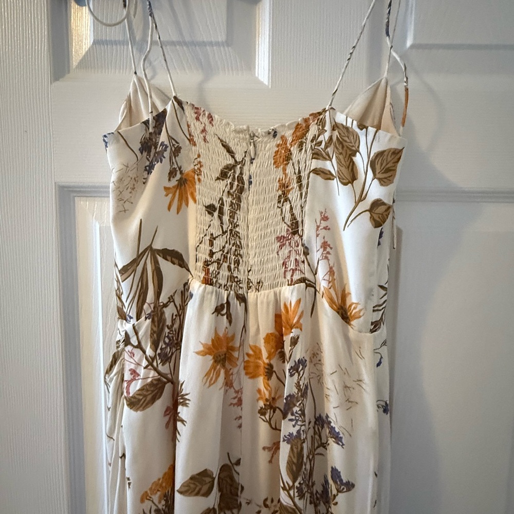 Reformation Cream Floral Maxi Dress - Picture 5 of 5